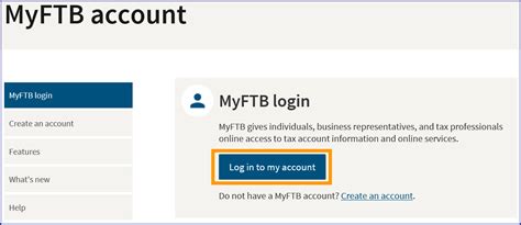 myftb account|my ftb log in.